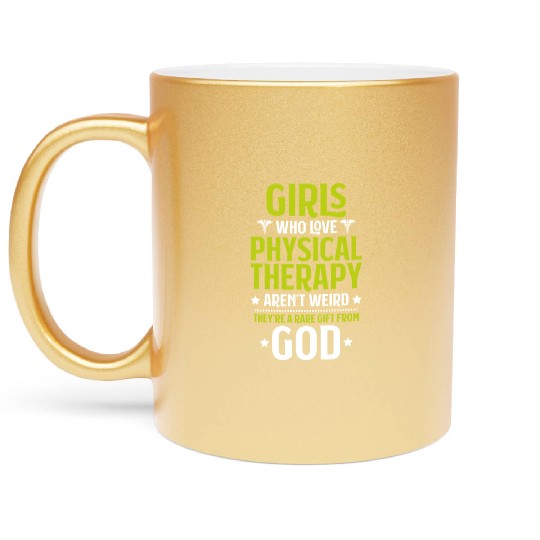 Physical Therapist Physical Therapy Physiotherapy Metallic Mugs