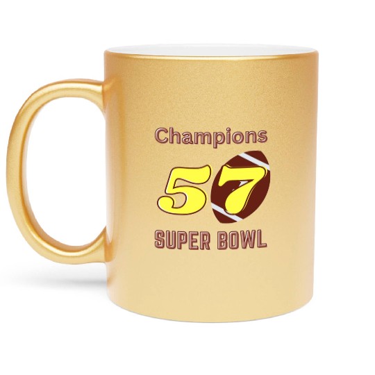 Super Bowl 57 champions Classic Metallic Mugs
