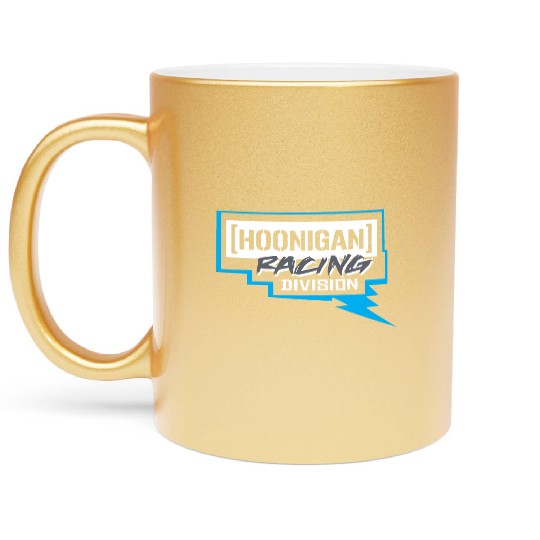 A Motor Racing Team Metallic Mugs