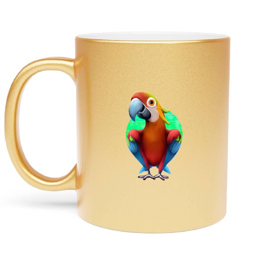 Macaw Metallic Mugs