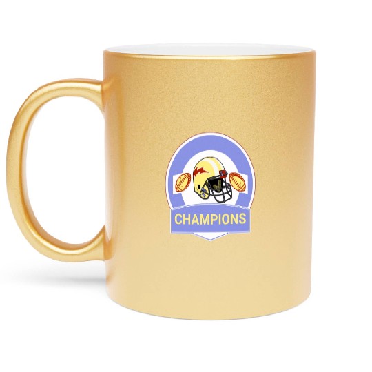 Champions Super Bowl 57 Classic Metallic Mugs
