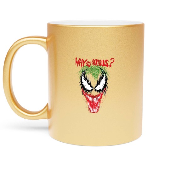 The V.e.n.o.m Joker Symbiosis Why So Serious? Metallic Mugs