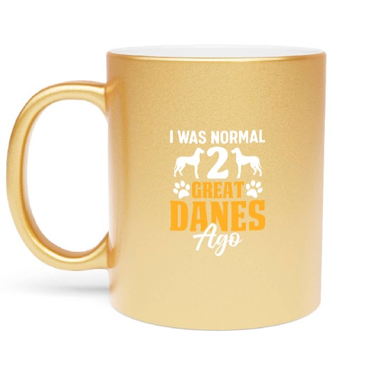 Great Dane Dogs, Great Danes Metallic Mugs