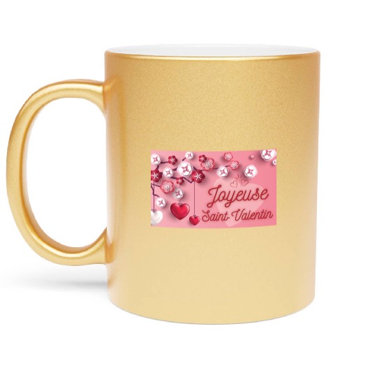 Valentine Metallic Mugs