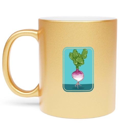 Turnip Metallic Mugs