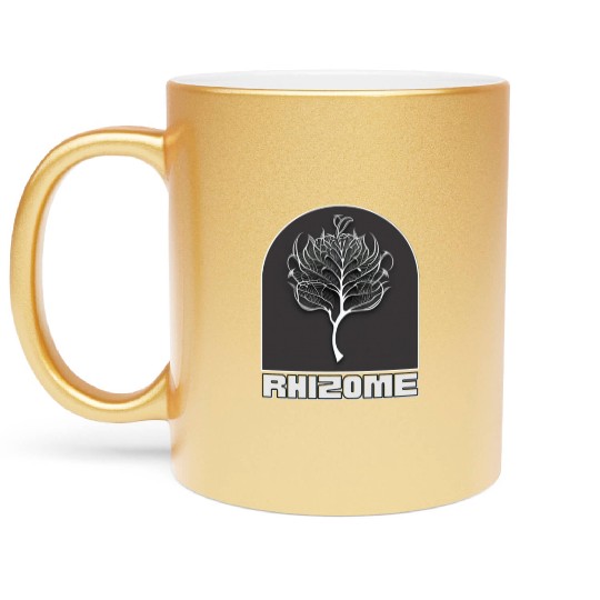 Green Growth Metallic Mugs