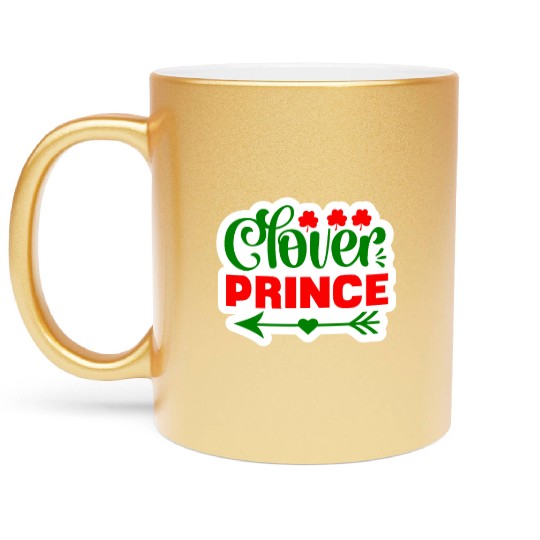 Clover Prince Metallic Mugs