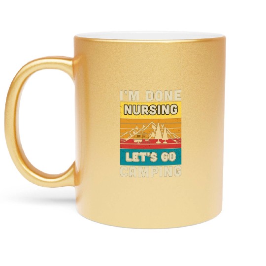 Camping Metallic Mugs