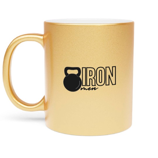 Iron men Metallic Mugs