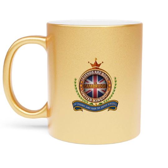 City of Cambridge, Legends Are Born in Cambridge Metallic Mugs