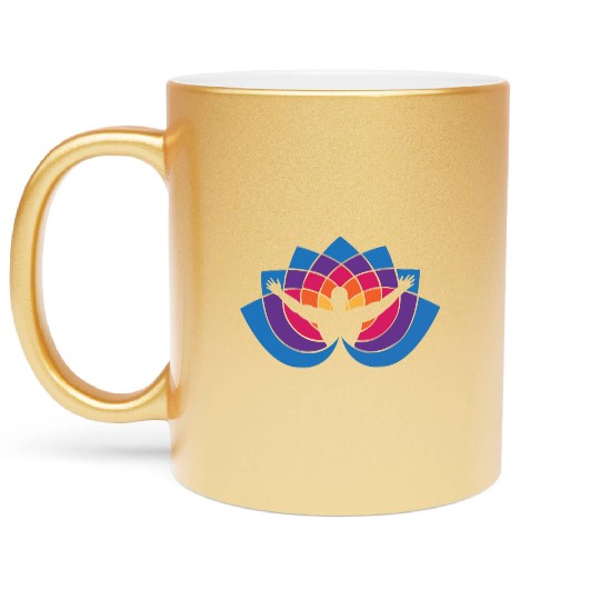 Gym/Yoga Metallic Mugs