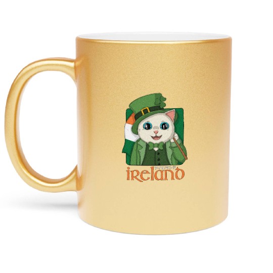 Ireland Neko Metallic Mugs