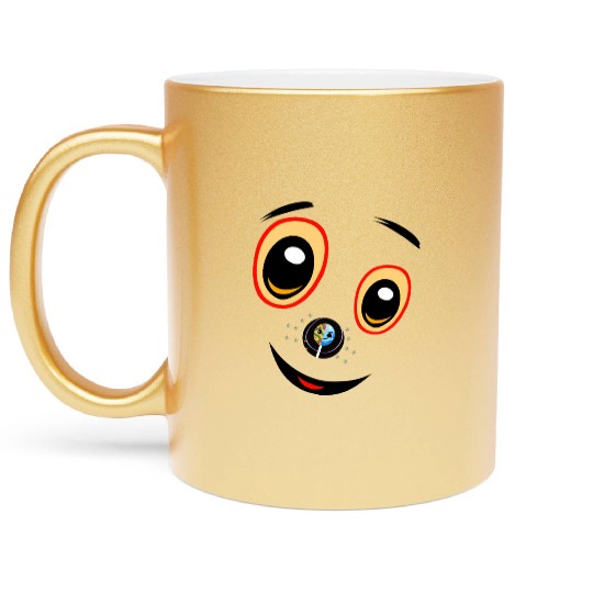 Puppy Astro Pop Metallic Mugs