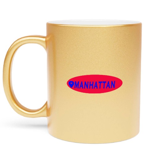 MANHATTAN CLASSIC LOND CAP BABY 1998 Metallic Mugs