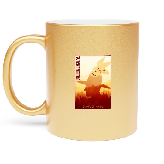 Wickenburg Arizonna wild west town Metallic Mugs