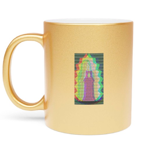Lady Guadalupe Metallic Mugs | Guadalupe Metallic Mugs |VirginMary