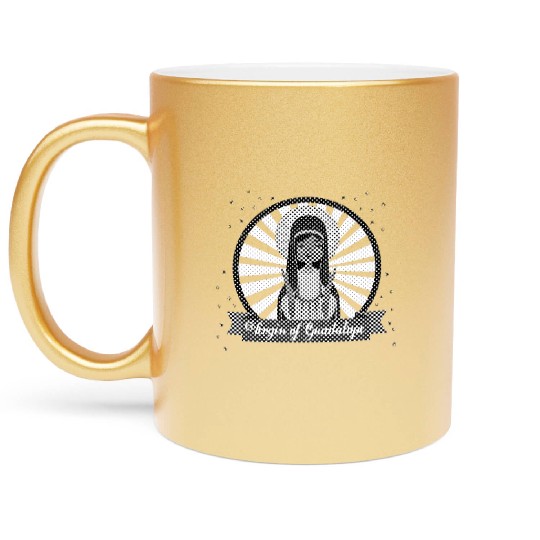 Lady Guadalupe Metallic Mugs | Guadalupe Metallic Mugs |VirginMary