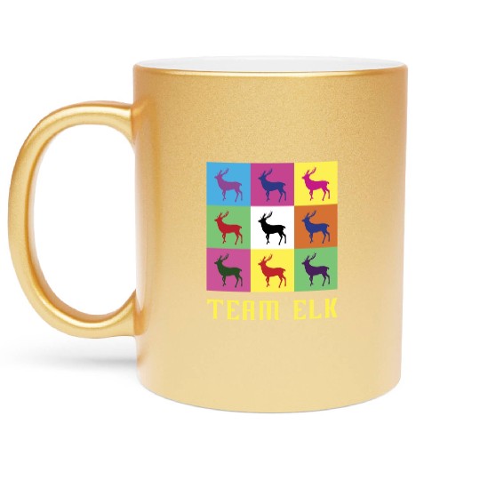 Team Elk Metallic Mugs