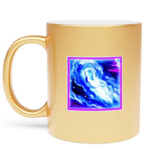 Nebula Stars Beautiful Design. Buy Now Metallic Mugs