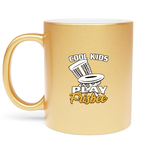 Ultimate Frisbee Importanter Disc Golf Ultimate Metallic Mugs