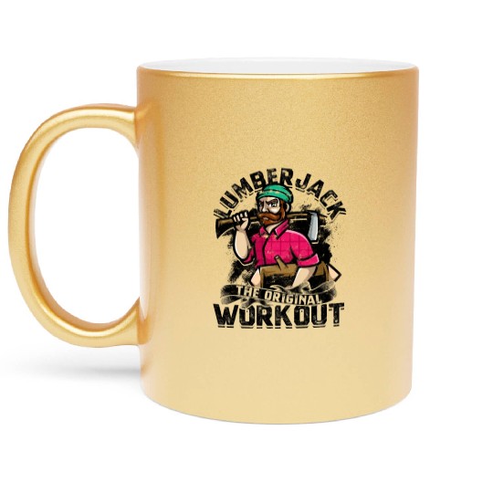 Lumberjack - the original workout - Lumberjack Metallic Mugs