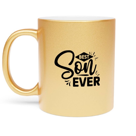 Best Son Ever Metallic Mugs