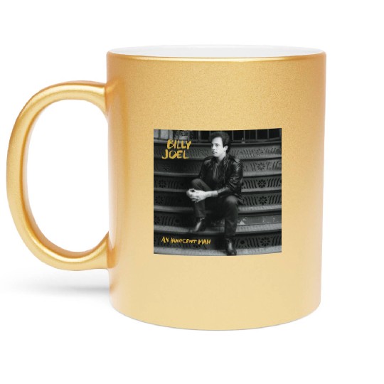 Billy Joel an innocent man Metallic Mugs