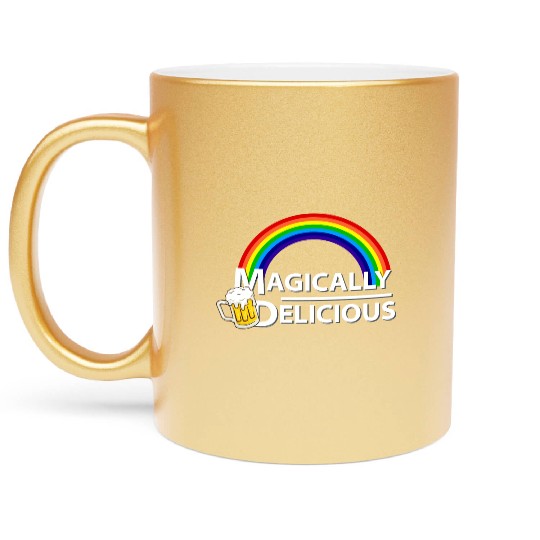 Magically Delicious Metallic Mugs