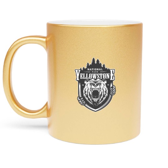 NATION YELLOW STONE Metallic Mugs
