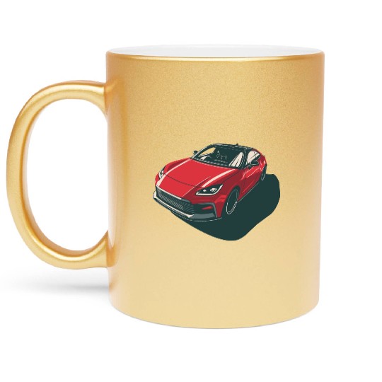 Japanese Car 86 Metallic Mugs