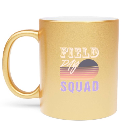 FIELD DAY SQUAD Metallic Mugs