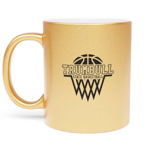 basketball shoes. college basketball rankings Metallic Mugs