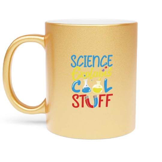 Science Philosophy Cool Stuff Metallic Mugs