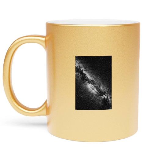 Milky Way Galaxy. Our cosmic home. Metallic Mugs