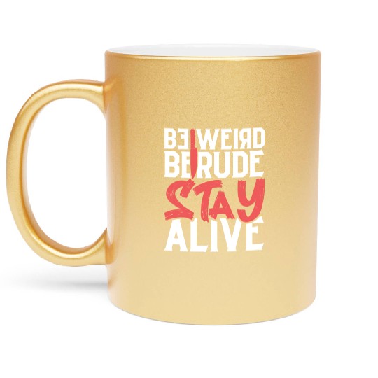 True Crime Murder Spy Crime Interest Gift Idea Metallic Mugs