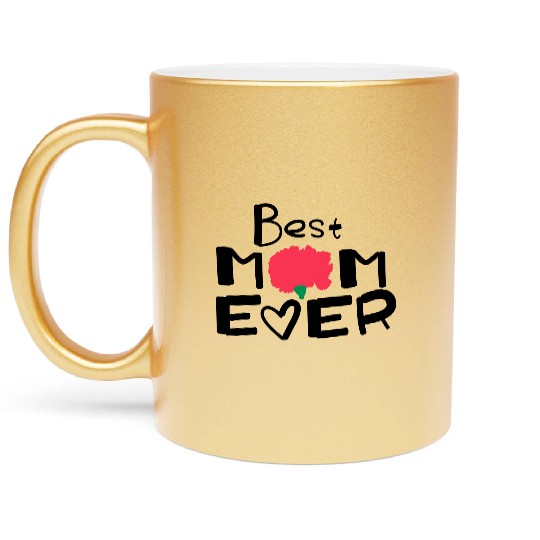Happy Mother's Day lettering 2 Metallic Mugs