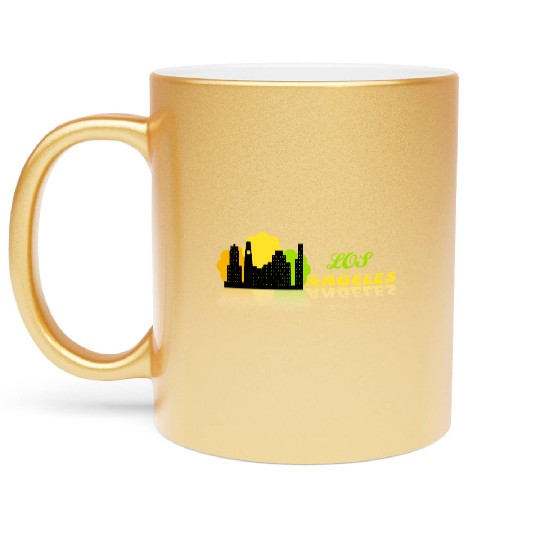 los angeles Metallic Mugs