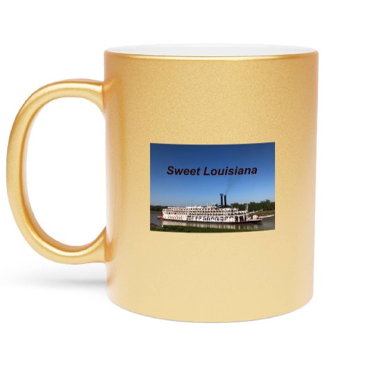 Sweet Louisiana Metallic Mugs