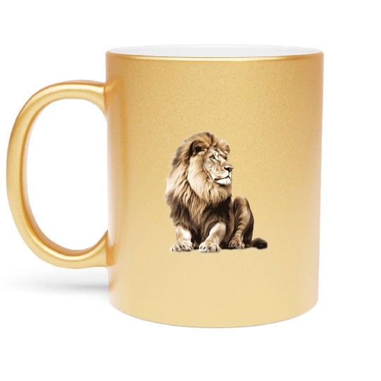 Lion King Metallic Mugs