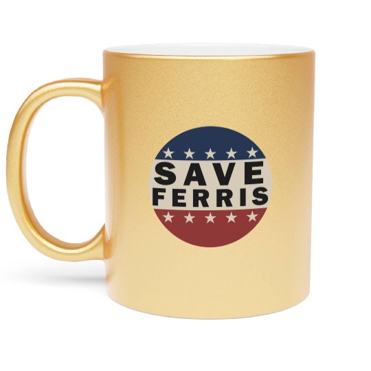 Save Ferris Metallic Mugs