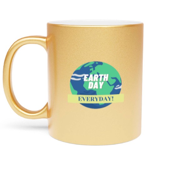 Earth Day 2023 Metallic Mugs