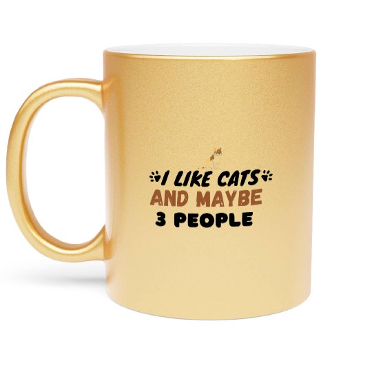 Cat Lover: Proudly Display Your Affectiot Metallic Mugs