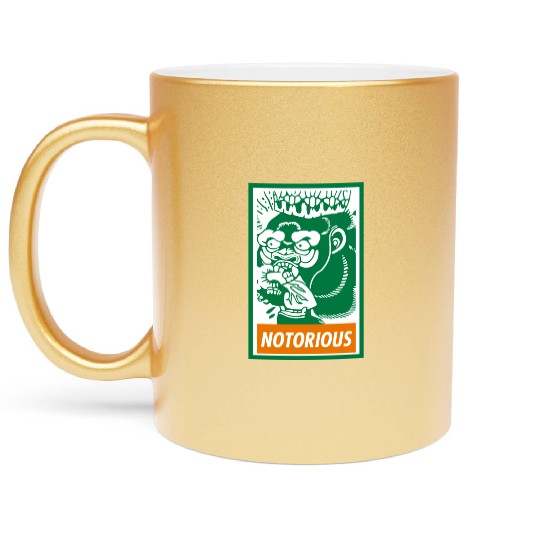 Notorious Irish Gorilla Metallic Mugs