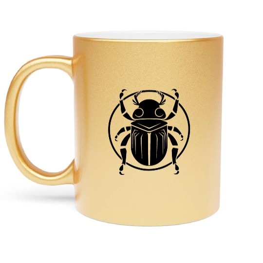 Bug Beetle Insect Metallic Mugs