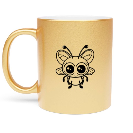 Bug Beetle Insect Metallic Mugs