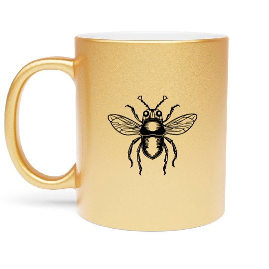 Bug Beetle Insect Metallic Mugs