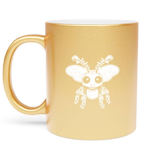 Bug Beetle Insect Metallic Mugs