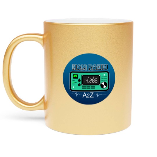 Ham Radio A2Z Metallic Mugs