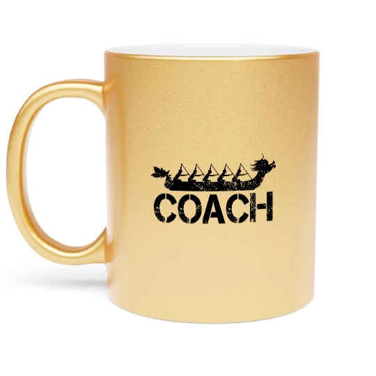 Dragon Boat Racing Team Coach Metallic Mugs
