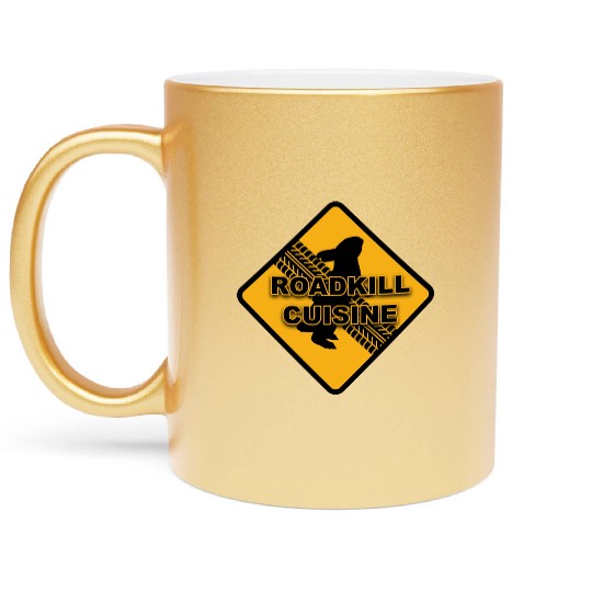 Roadkill Cuisine Metallic Mugs